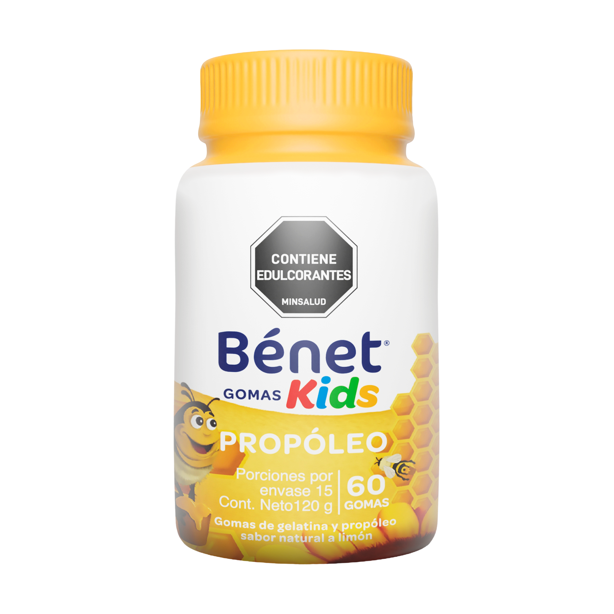 GOMAS KIDS PROPOLEO 120G FRENTE